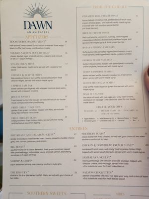 Menu photo 6 Dawn AM Eatery Chicago, IL Menu photo 6 Dawn AM Eatery Chicago, IL