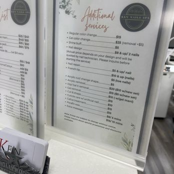 Ken Nails Spa - Nail Salons Near Me - Dublin, California