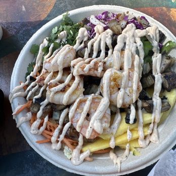 Garbo's Grill - Shrimp bowl - Food Trucks Near Me - Key West, Florida