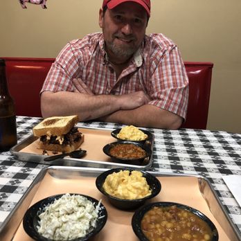 Foggy Bottom BBQ - Sides and brisket sandwich with Brunswick stew! - Barbeque Near Me - Loganville, Georgia Foggy Bottom BBQ - Sides and brisket sandwich with Brunswick stew! - Barbeque Near Me - Loganville, Georgia