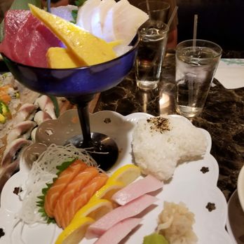 Sakura Sushi & Grill - chirashi-don, brimming with fresh/firm fish, and well-made sushi rice shaped in a heart. - Sushi Bars Near Me - Hilo, Hawaii Sakura Sushi & Grill - chirashi-don, brimming with fresh/firm fish, and well-made sushi rice shaped in a heart. - Sushi Bars Near Me - Hilo, Hawaii