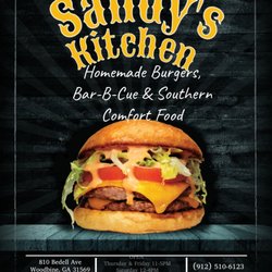 Sandy’s Kitchen - Homemade Dam Burger