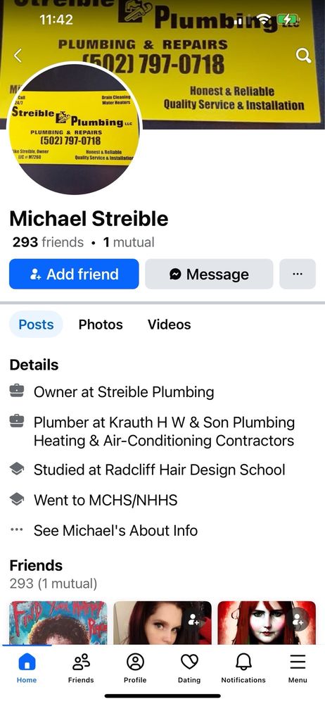 Slide of Krauth H W & Son Plumbng Htng & Arcndtnng Cntrctrs