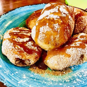 Toast Cedarburg - Mini donuts with caramel drizzle - Breakfast & Brunch Near Me - Cedarburg, Wisconsin