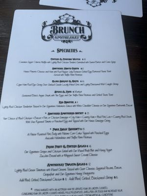 Menu photo 2 The Brunch Apothecary Dacula, GA