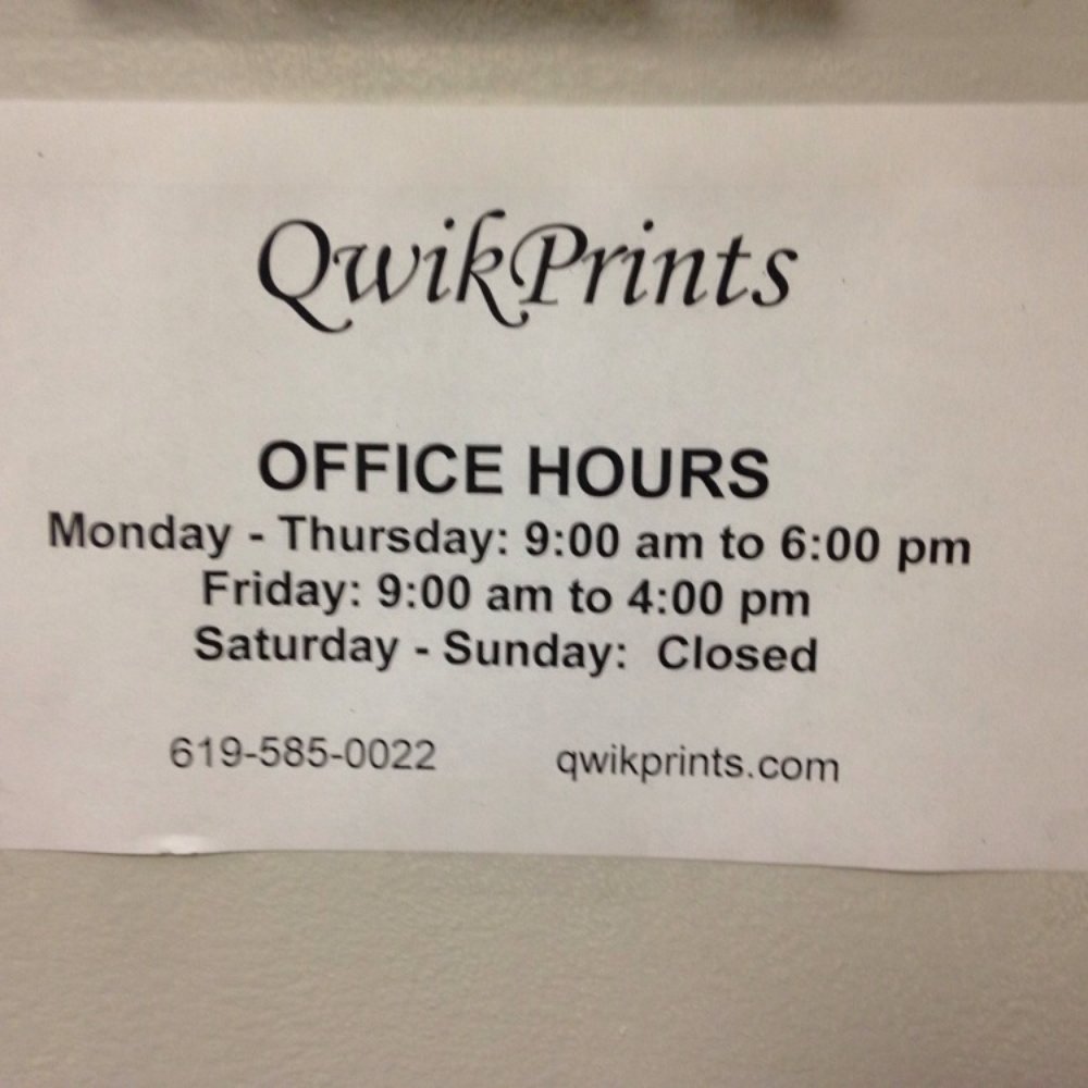 QwikPrints  - Fingerprinting Near Me - Chula Vista, California