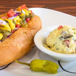 Bacon, Cheddar Ranch Hot Dog