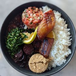 Bossa Nova Brazilian Cuisine - Feijoada bowl