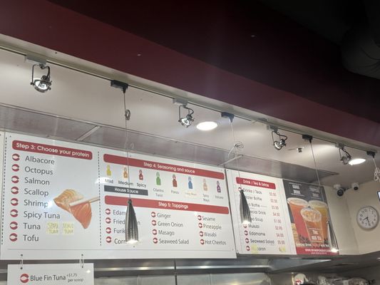 Menu photo 1 Poke Dot Irvine, CA