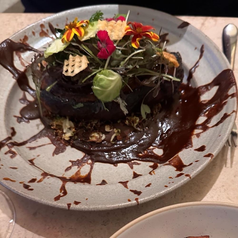 Botanist - The pork chop in mole sauce - Canadian (New) Near Me - Vancouver, British Columbia Botanist - The pork chop in mole sauce - Canadian (New) Near Me - Vancouver, British Columbia