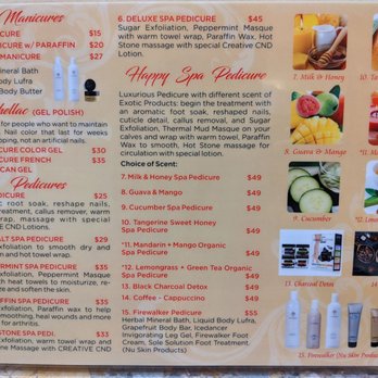 Happy Nails & Spa - Nail menu - Nail Salons Near Me - Rowlett, Texas Happy Nails & Spa - Nail menu - Nail Salons Near Me - Rowlett, Texas