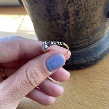 Studio Nail Bar - Here is another photo taken weeks later where you can see where they used a dremel to dig into my nail. Same with my wedding party. - Nail Salons Near Me - Burbank, California