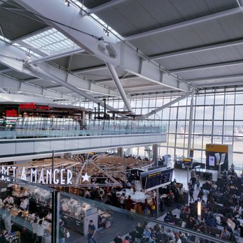 Heathrow Airport - View right after security - Airports Near Me - Hounslow, XGL