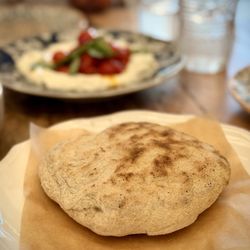 Sourdough pita bread