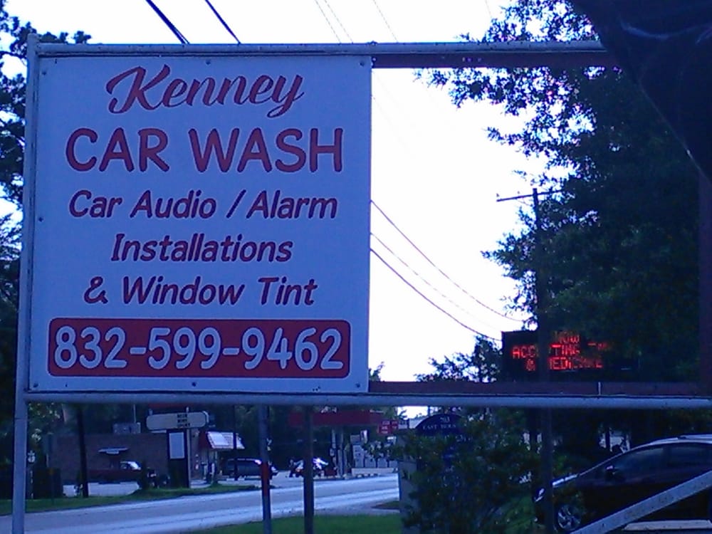 KENNY’S CARWASH & AUDIO Updated June 2024 801 E Houston, Cleveland, Texas Car Wash Phone
