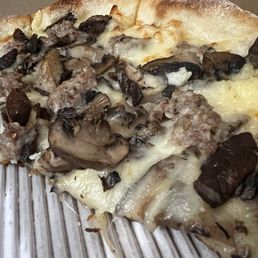 Mushroom pizza