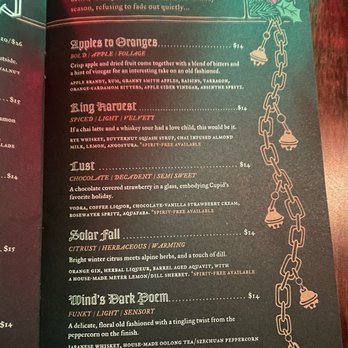 Cloak & Dagger - Krampus menu - Cocktail Bars Near Me - Cleveland, Ohio Cloak & Dagger - Krampus menu - Cocktail Bars Near Me - Cleveland, Ohio