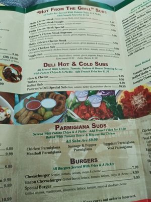 Menu photo 5 Palermo's Albemarle, NC Menu photo 5 Palermo's Albemarle, NC