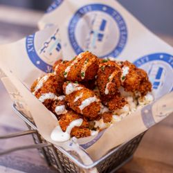 Treylor Park Pizza Party - Popcorn shrimp