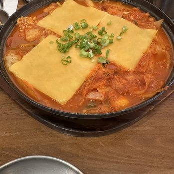 Kimchee Korean - Army stew hot pot - Korean Near Me - Bakersfield, California