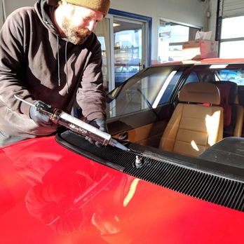 Quackt Glass - Ferrari Mondial getting a new windshield - Auto Glass Services Near Me - Fort Mill, South Carolina Quackt Glass - Ferrari Mondial getting a new windshield - Auto Glass Services Near Me - Fort Mill, South Carolina