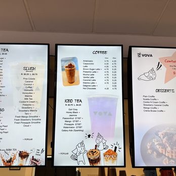 Vova Cafe - Menu - Coffee & Tea Near Me - Las Vegas, Nevada