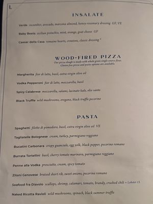 Menu photo 3 LAVO West Hollywood, CA Menu photo 3 LAVO West Hollywood, CA