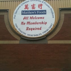 Matthews Foods - Chinese Thai and Japanese groceries.