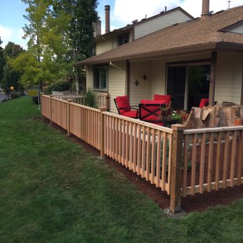 Rhythm Construction - Built a clean and simple fence where there was none. - Decks & Railing Near Me - Vancouver, Washington