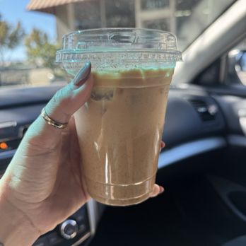Central Coffee Co - Cinnamon Dolce Iced Latte - Coffee & Tea Near Me - Tracy, California