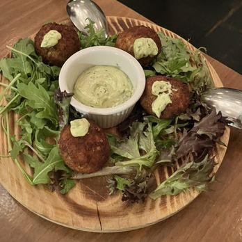 St. Eve's Restaurant - Artichoke and spinach croquettes - New American Near Me - Ho-Ho-Kus, New Jersey St. Eve's Restaurant - Artichoke and spinach croquettes - New American Near Me - Ho-Ho-Kus, New Jersey