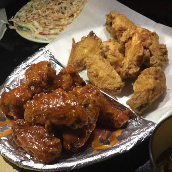 Cheogod Zip Chicken Pizza - Half/half chicken - Korean Near Me - Flushing, New York