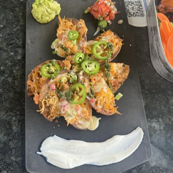 Topgolf - Nachos with chicken - New American Near Me - San Antonio, Texas Topgolf - Nachos with chicken - New American Near Me - San Antonio, Texas
