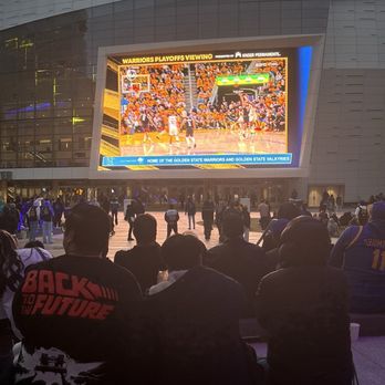 Chase Center - Home game Playoff view outside chase center. - Stadiums & Arenas Near Me - San Francisco, California