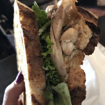 Receiver Coffee - Breakfast sandwich. Sub chicken instead of bacon - Cafes Near Me - Charlottetown, Prince Edward Island