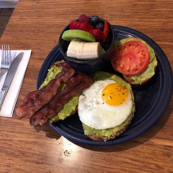 Eight AM - Avocado Toast- 3 ways - New American Near Me - San Francisco, California Eight AM - Avocado Toast- 3 ways - New American Near Me - San Francisco, California