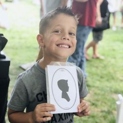 Sweet Silhouette - A boy and his silhouette