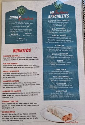 Menu photo 3 Mi Jalisco Rising Sun, IN