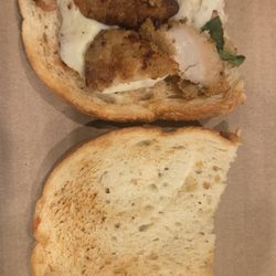 Chanti’s Pizza - The chicken.  Lol. On my dinner
