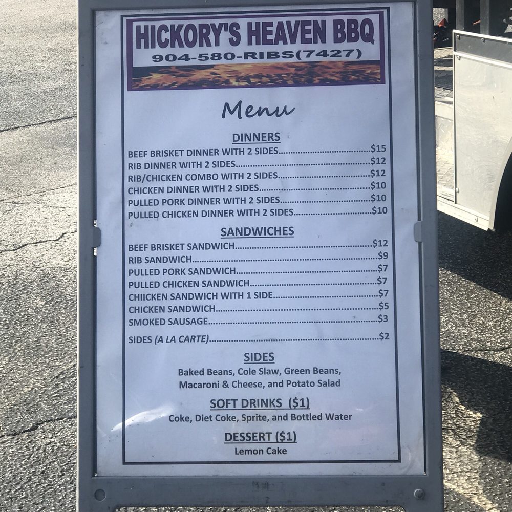 Hickory's Heaven BBQ Logo