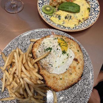 The 908 - 908 Omelette (Top) & The Frenchie (Bottom) - New American Near Me - Long Beach, California The 908 - 908 Omelette (Top) & The Frenchie (Bottom) - New American Near Me - Long Beach, California