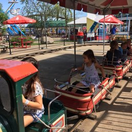 Train ride at the park