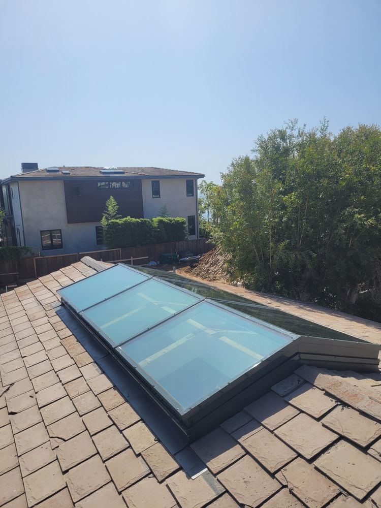 Slide of Skylight Construction