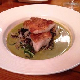 Red Snapper w/ lentils & kale in Parmesan broth ($16 CAN) Red Snapper w/ lentils & kale in Parmesan broth ($16 CAN)