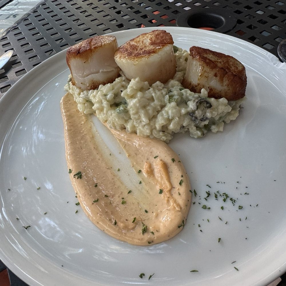 Otto's - Grilled scallops on risotto - Breakfast & Brunch Near Me - Covington, Kentucky Otto's - Grilled scallops on risotto - Breakfast & Brunch Near Me - Covington, Kentucky