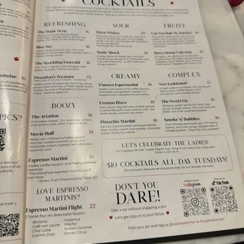 Rosalia's Kitchen - Cocktail menu - Italian Near Me - Miramar, Florida Rosalia's Kitchen - Cocktail menu - Italian Near Me - Miramar, Florida