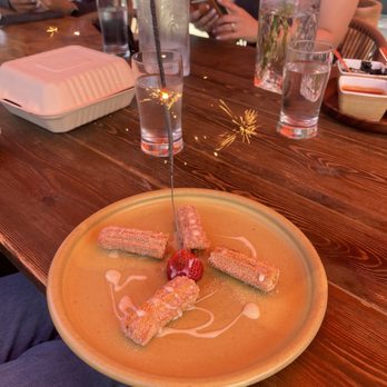 Oaxaca - Complimentary churros - Mexican Near Me - Sacramento, California