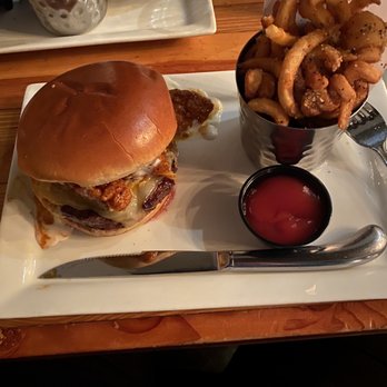 Engine No 9 - Blackhawk Burger and curly fries - Burgers Near Me - Saint Petersburg, Florida
