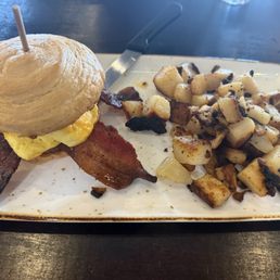 Maple Bacon Croissant Sandwich Maple Bacon Croissant Sandwich