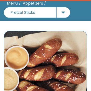Eat'n Park - Ordered these pretzels - Breakfast & Brunch Near Me - Pittsburgh, Pennsylvania